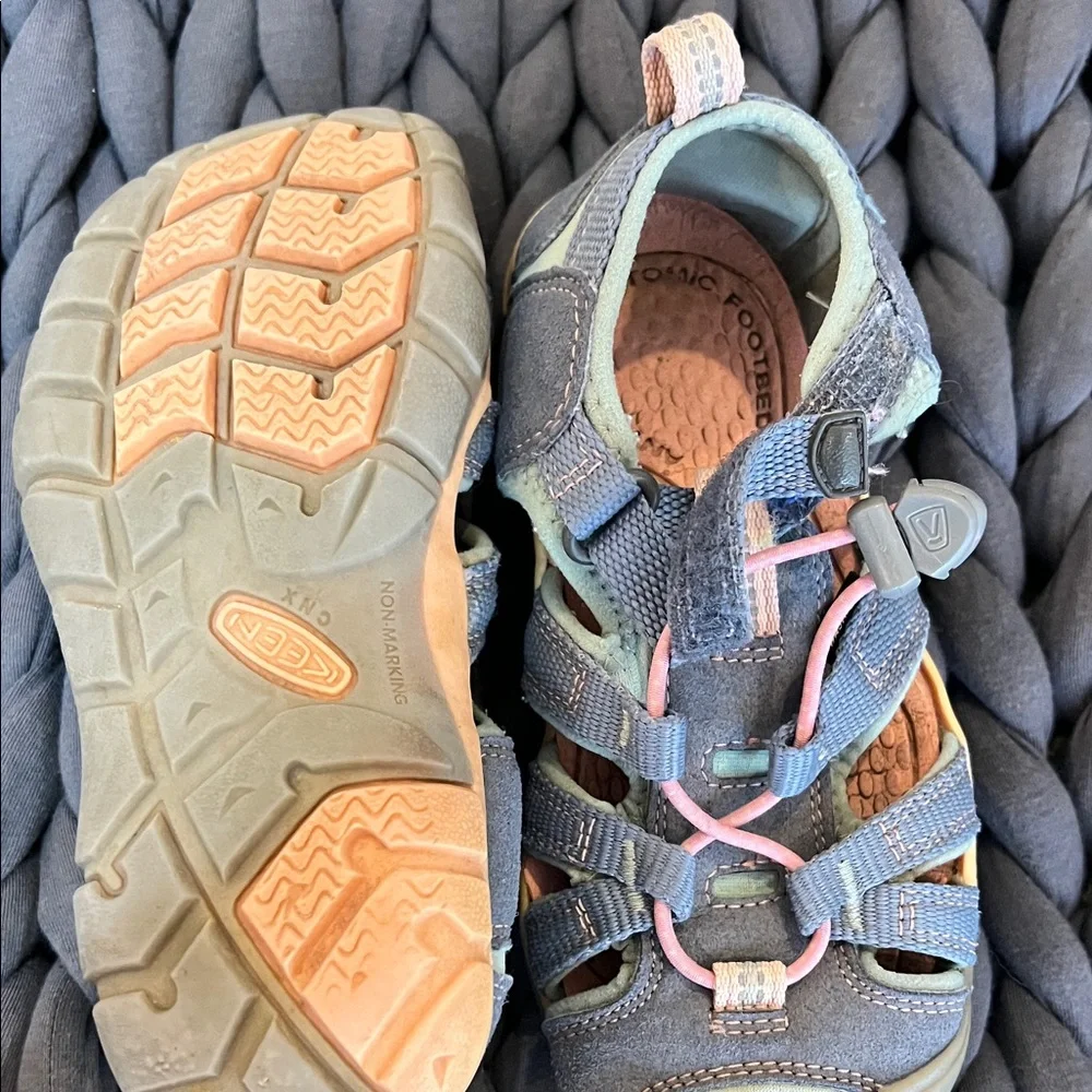 Keen Kids' Sandals in Gray and Pink